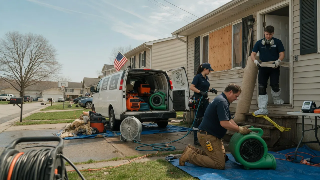 Water Damage Restoration in Chambersburg, PA near me